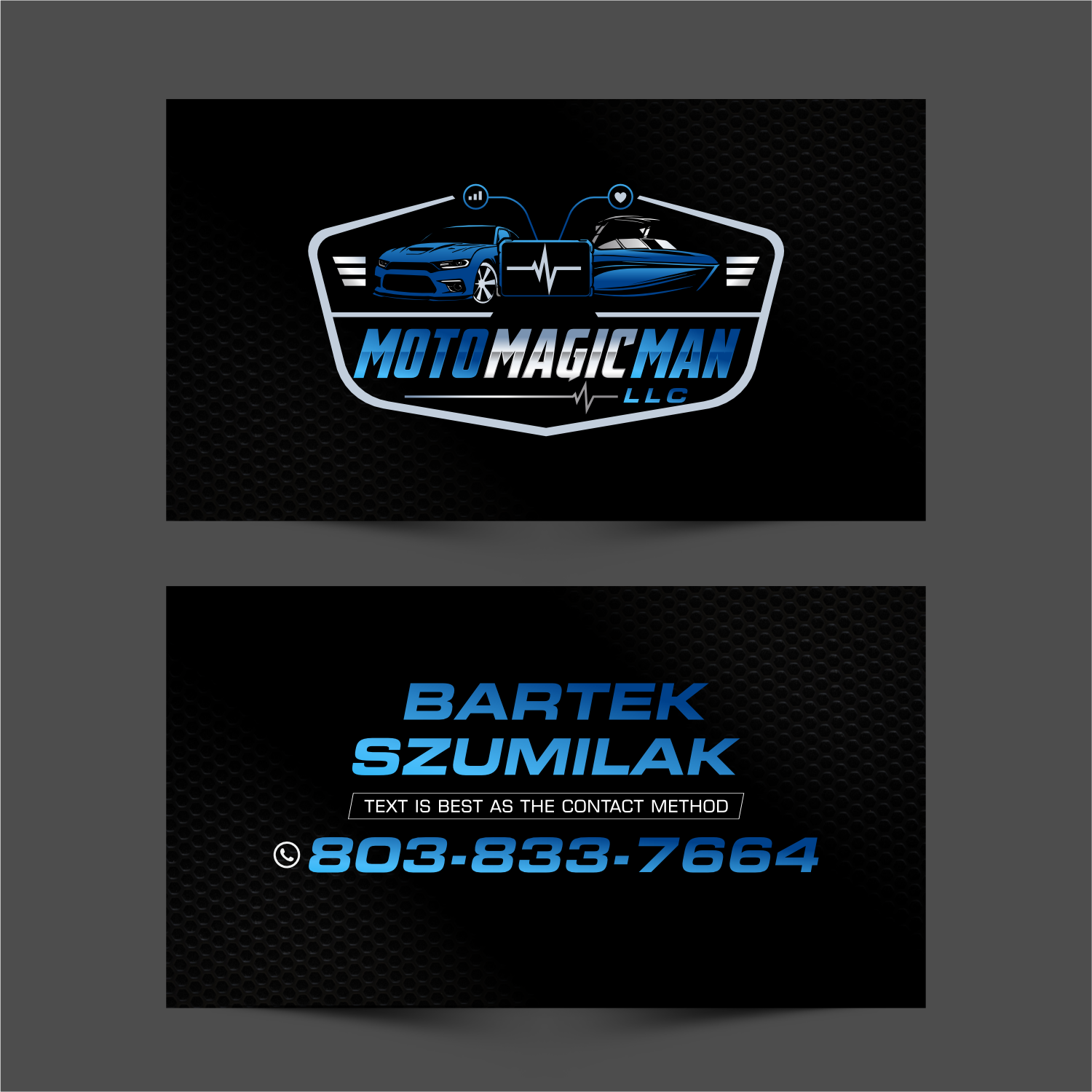 Business Card Design by ThiagoB for this project | Design #37484055