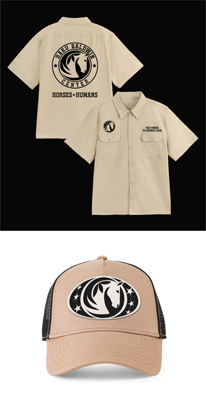 Equine Non Profit Needs Graphic Design Work Shirt &amp; Hat