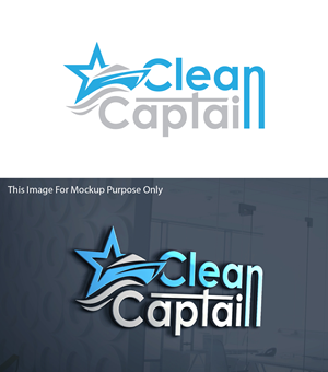Logo Design by 24ksunny for Clean Captain | Design: #37486720