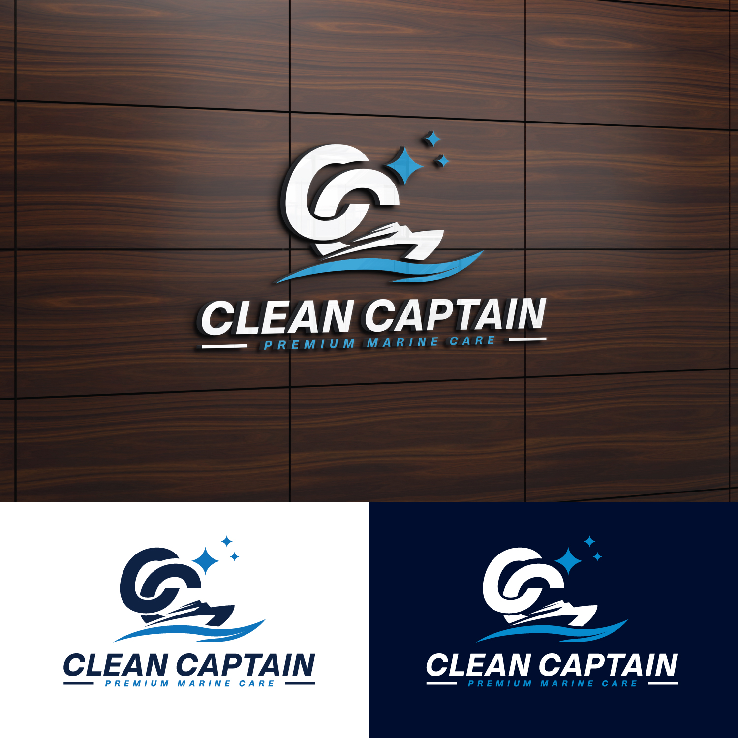 Logo Design by StromDesignHub for Clean Captain | Design #37487562