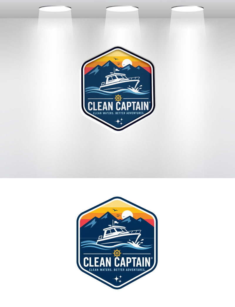 Logo Design by Mi Design1 for Clean Captain | Design #37485874
