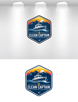 Logo Design by Mi Design1 for Clean Captain | Design: #37485874