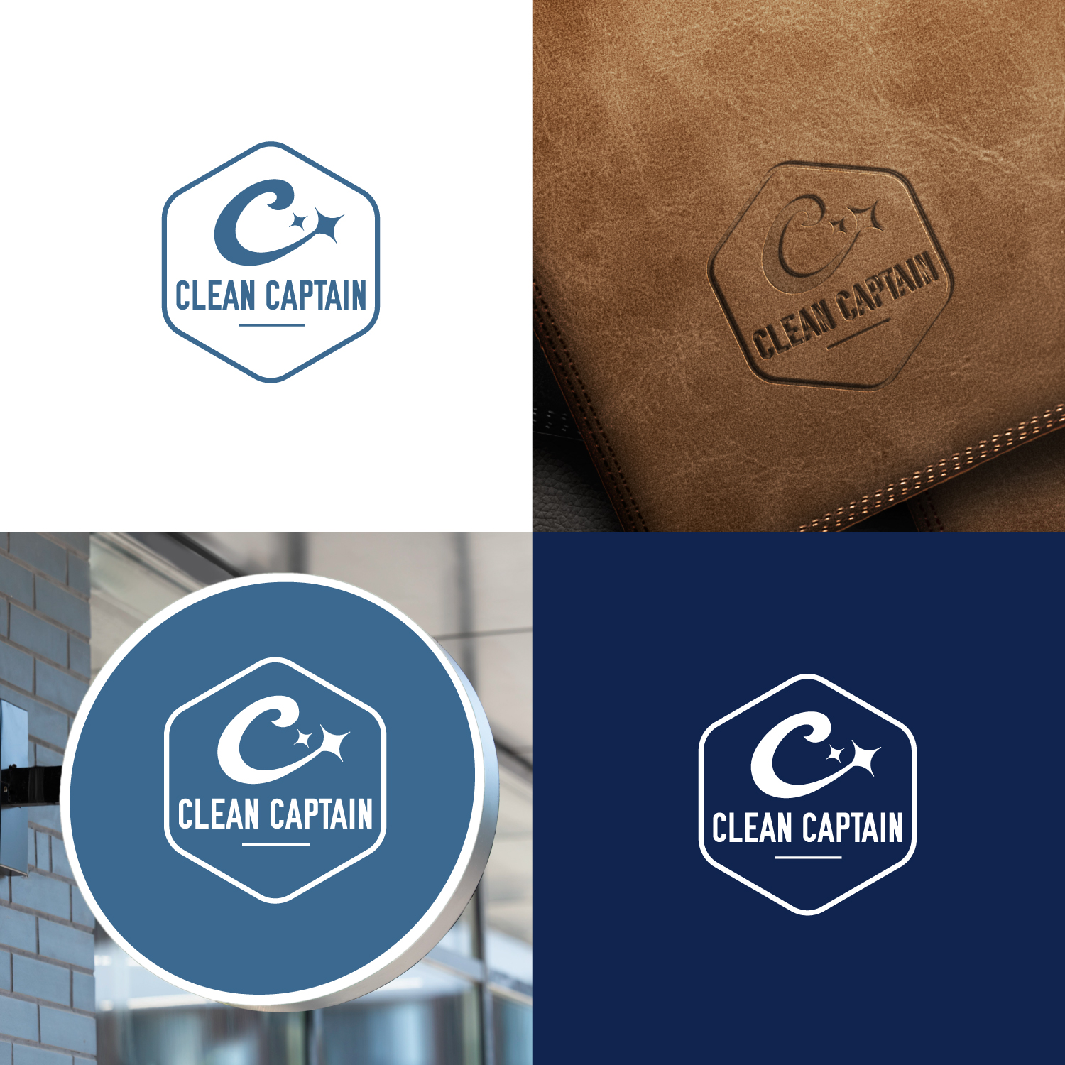 Logo Design by Revolt Team for Clean Captain | Design #37486765