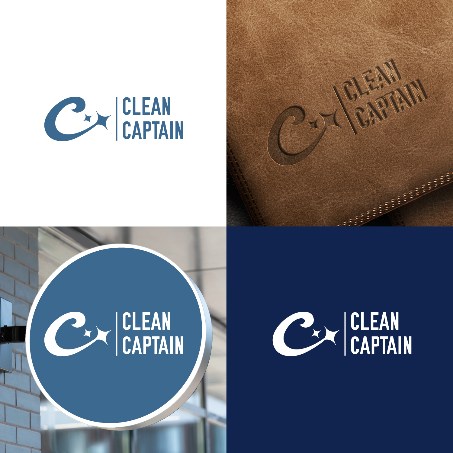 Logo Design by Revolt Team for Clean Captain | Design #37486766