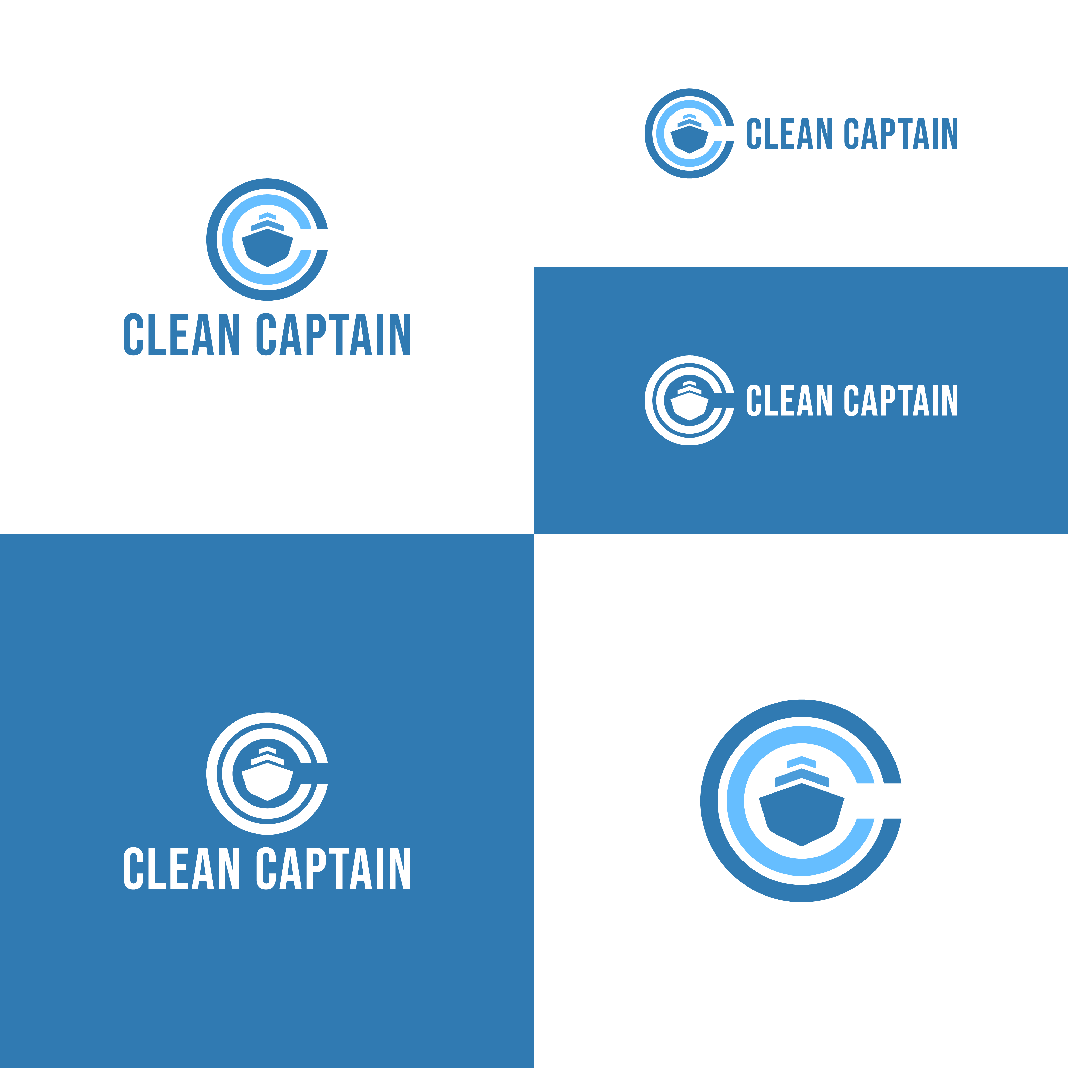 Logo Design by Choiresia.id for Clean Captain | Design #37485635