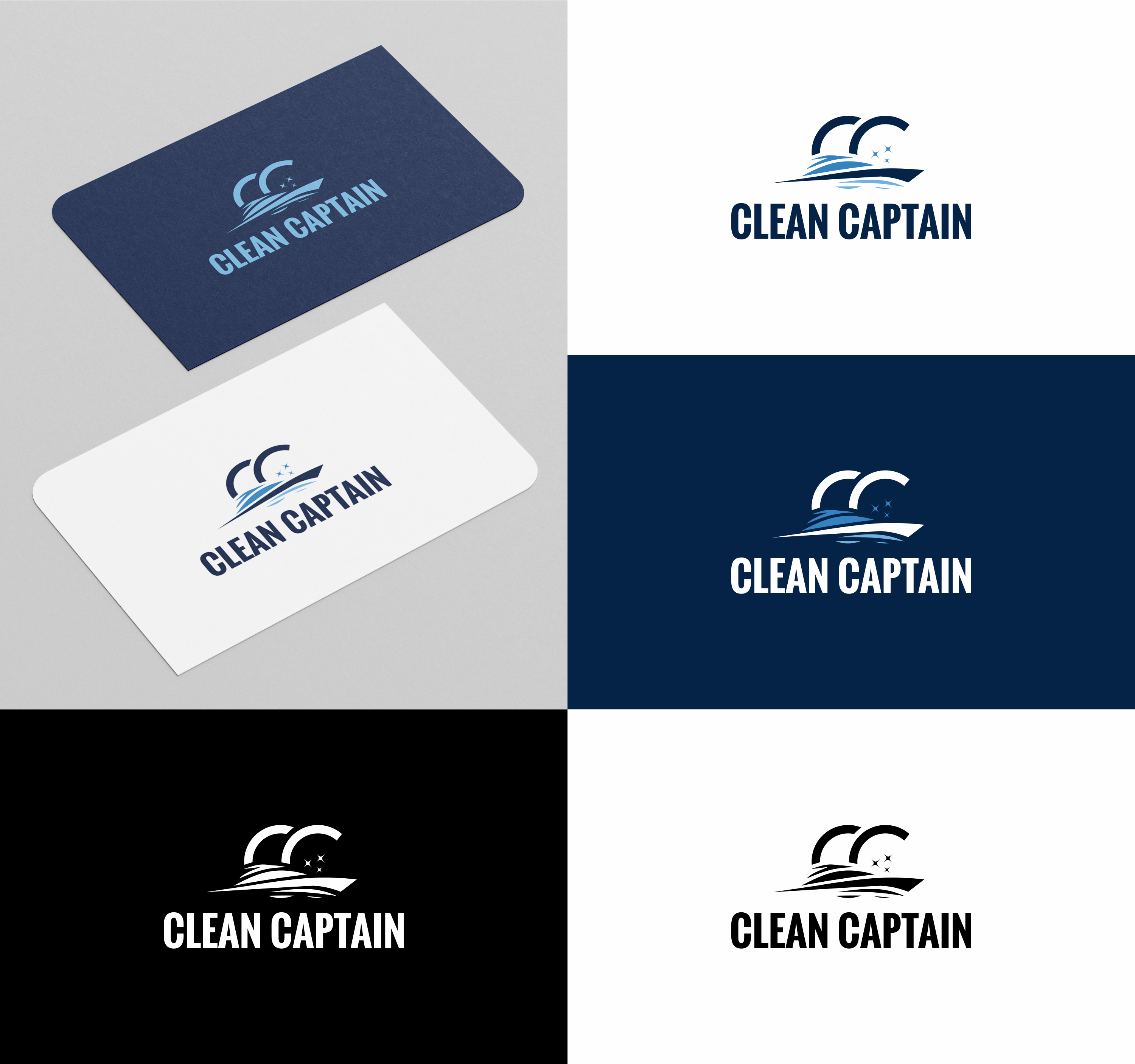 Logo-Design von melzh für Clean Captain | Design #37489586