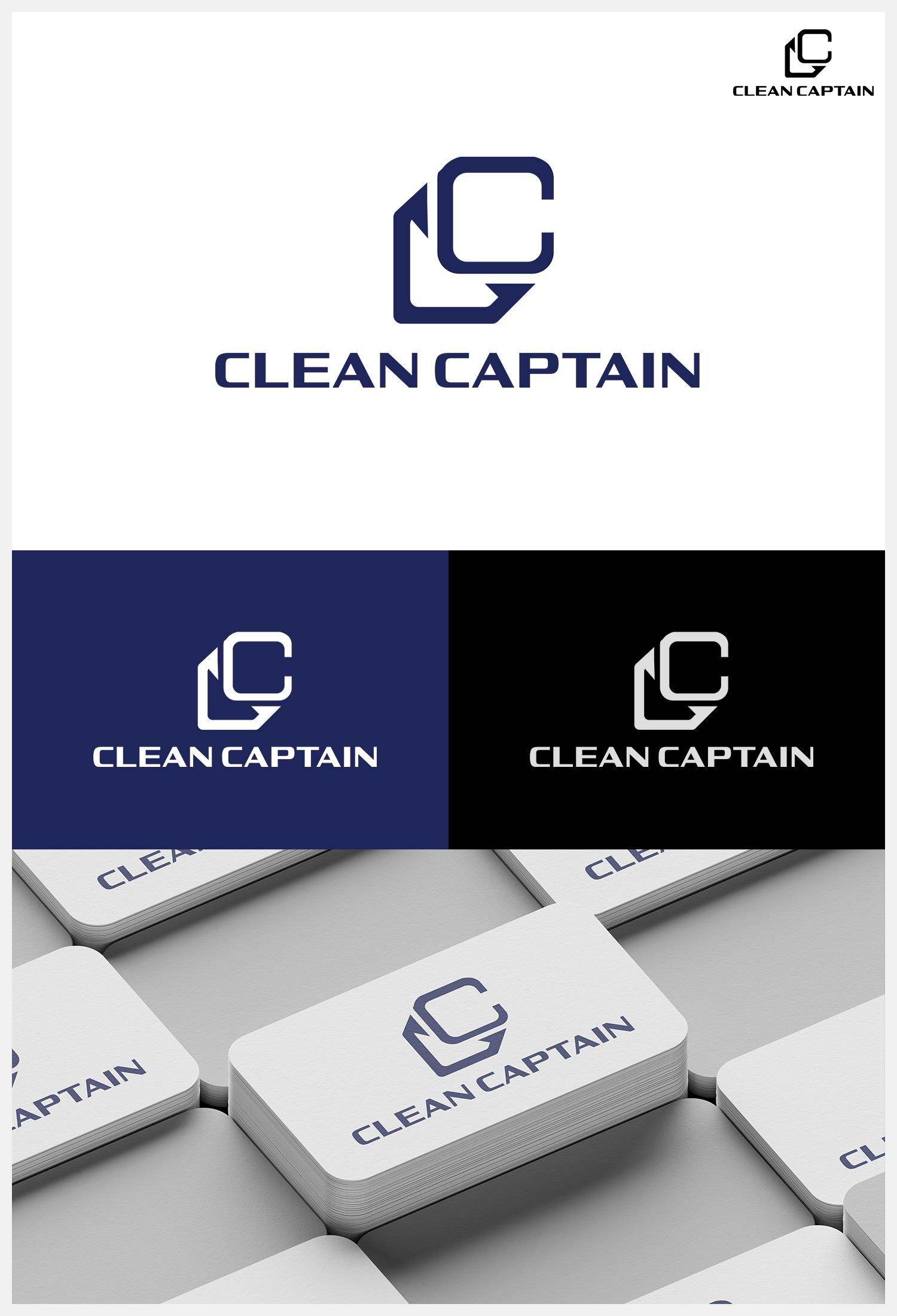 Logo Design by IDesign1606 for Clean Captain | Design #37506872
