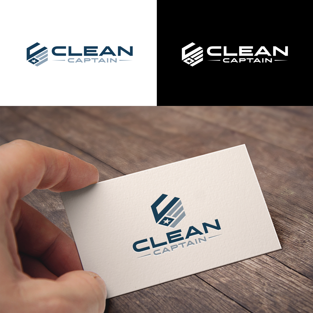 Logo Design by RA-bica for Clean Captain | Design #37486785