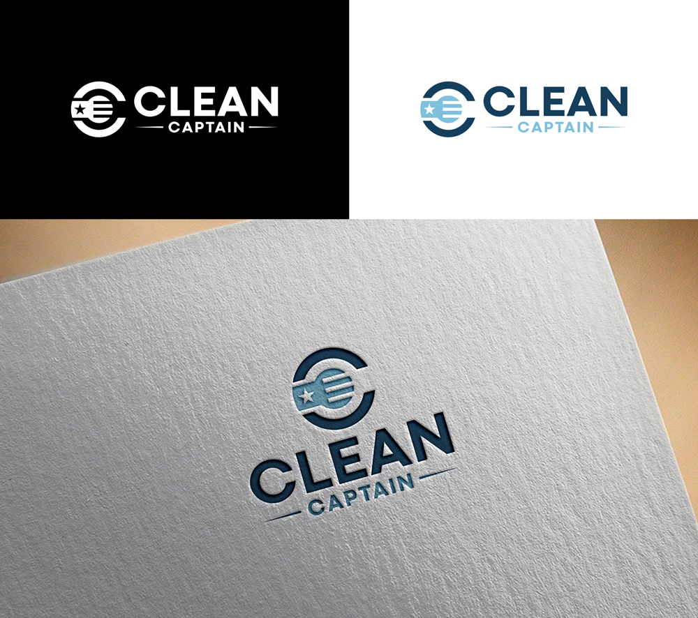 Logo Design by RA-bica for Clean Captain | Design #37486786