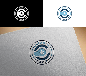 Logo Design by RA-bica for Clean Captain | Design: #37487281