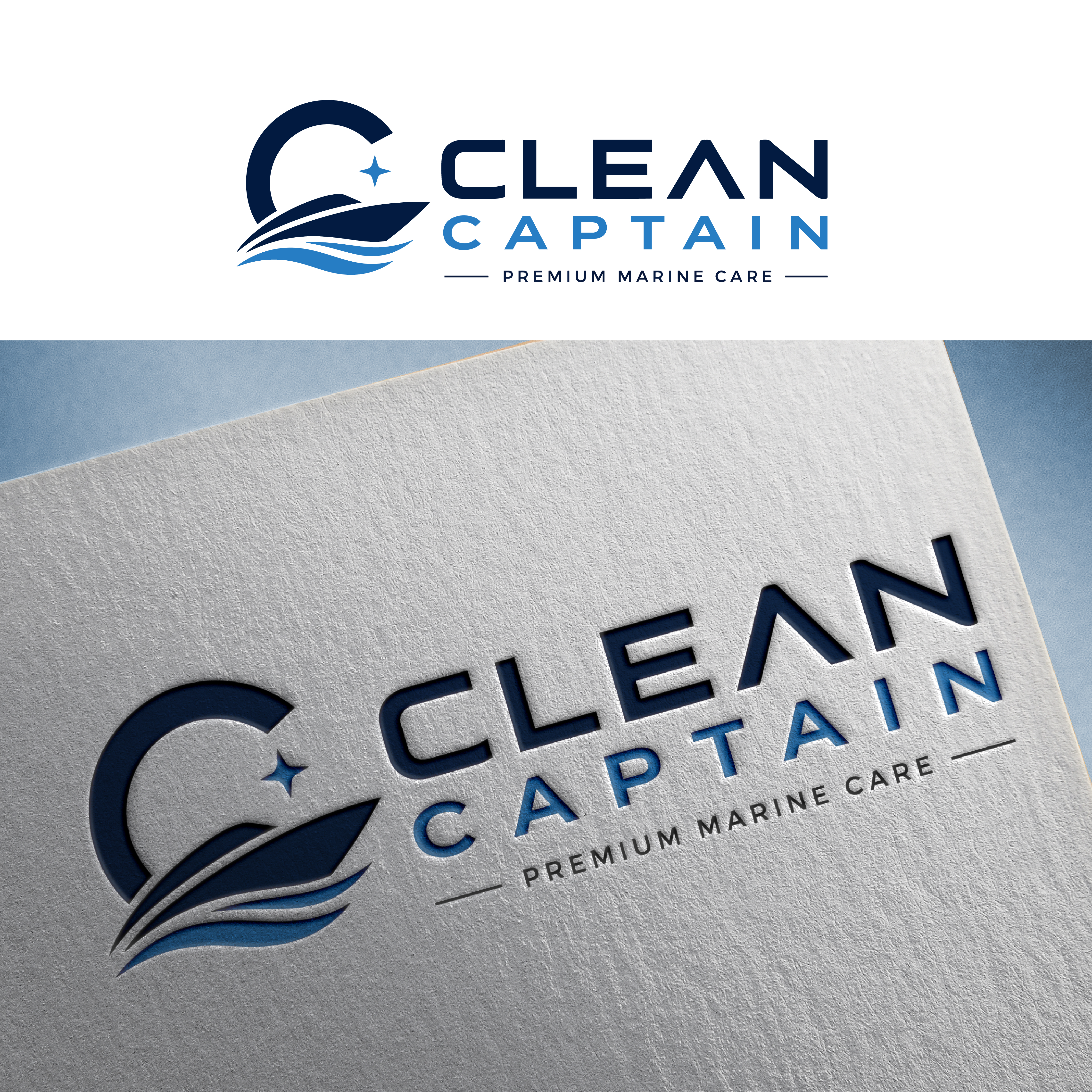 Logo Design by Shariqology for Clean Captain | Design #37486304