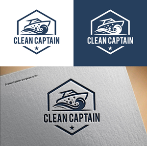 Logo Design by alexdarah for Clean Captain | Design: #37487128