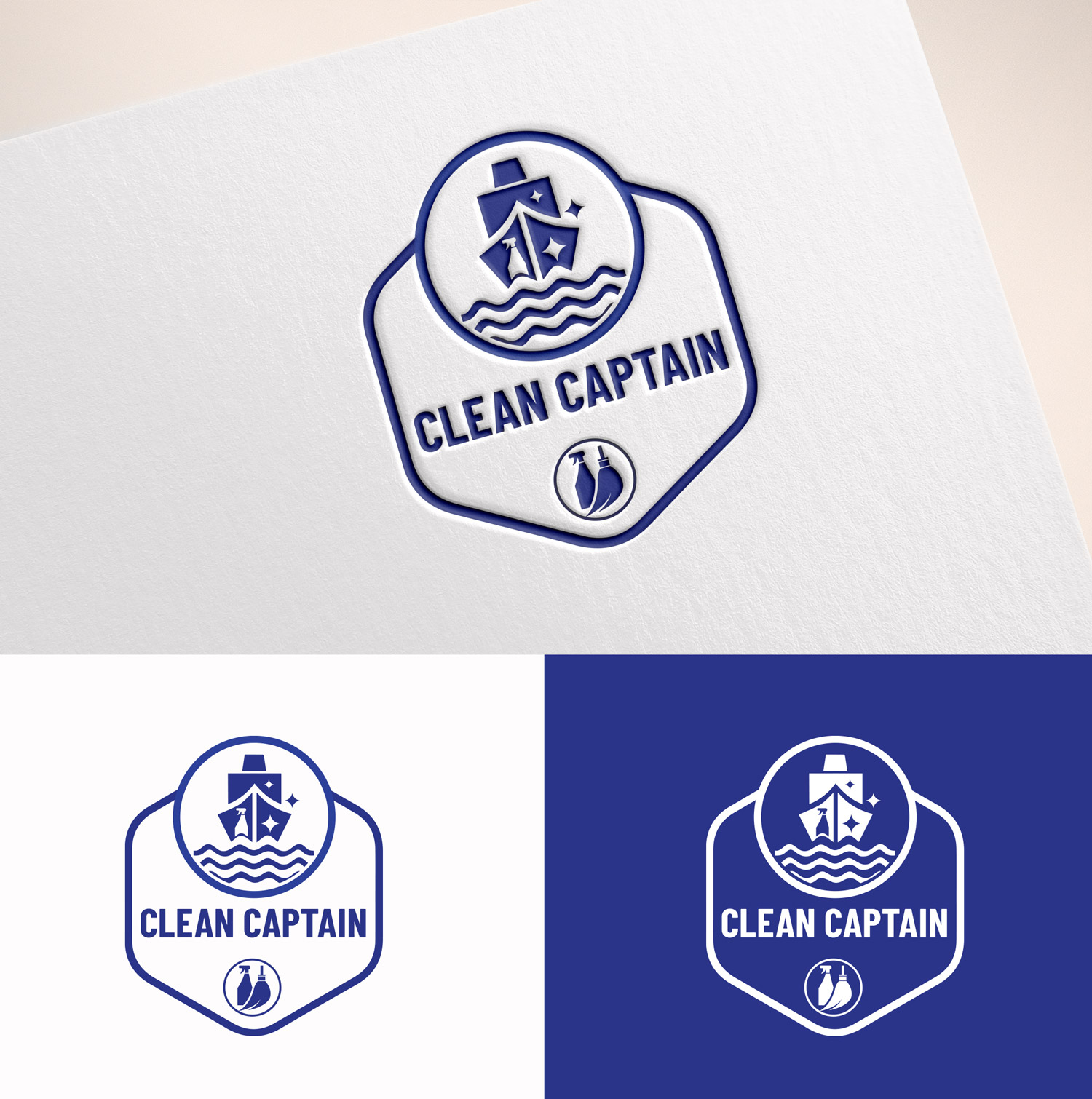 Logo Design by M Art & Design for Clean Captain | Design #37487213