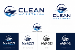 Logo Design by Luca> for Clean Captain | Design: #37491430