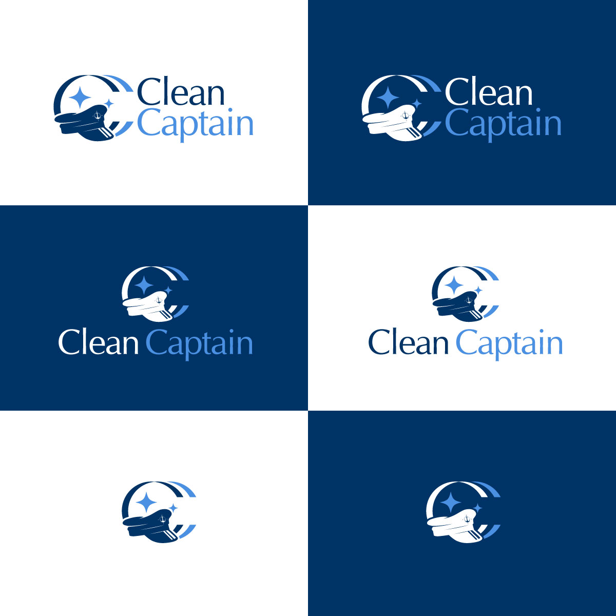 Logo Design by Alex Henry for Clean Captain | Design #37485879