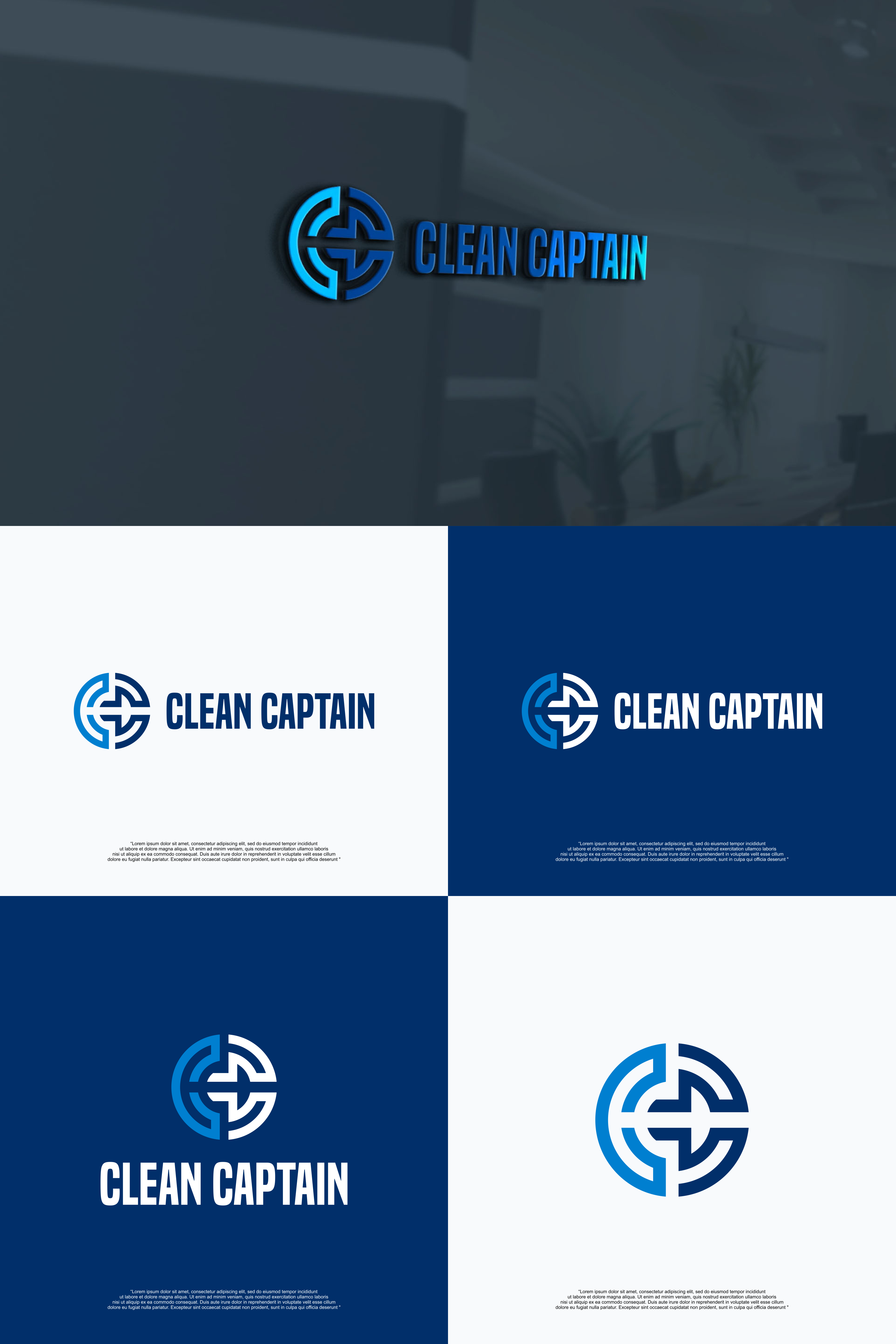 Logo Design by izdihaar studio for Clean Captain | Design #37485692