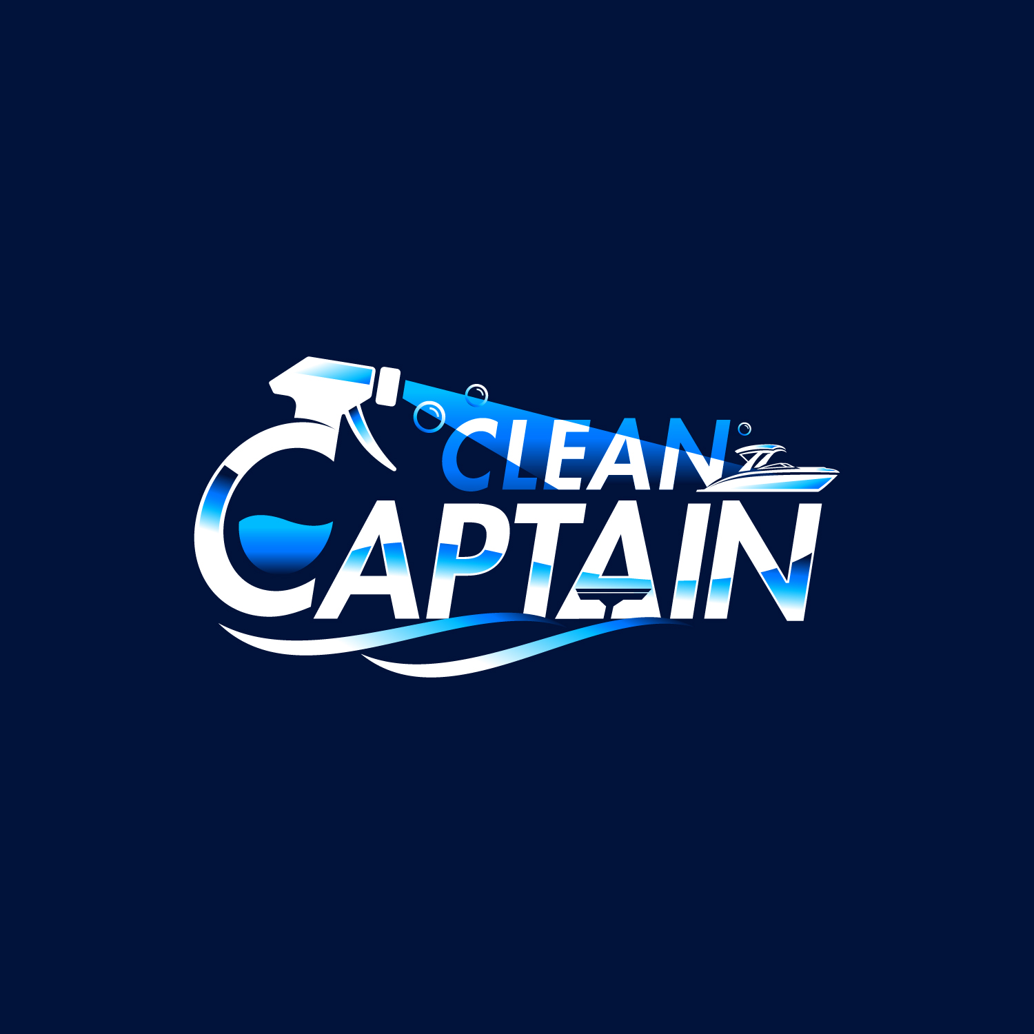 Logo Design by designcircle for Clean Captain | Design #37492698