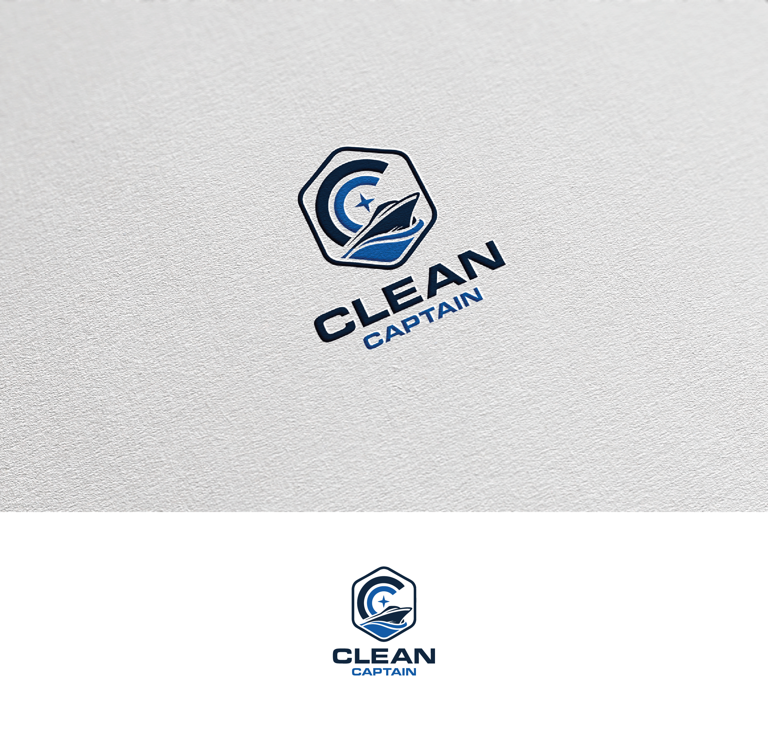 Logo Design by Afsana_Hoque for Clean Captain | Design #37488356