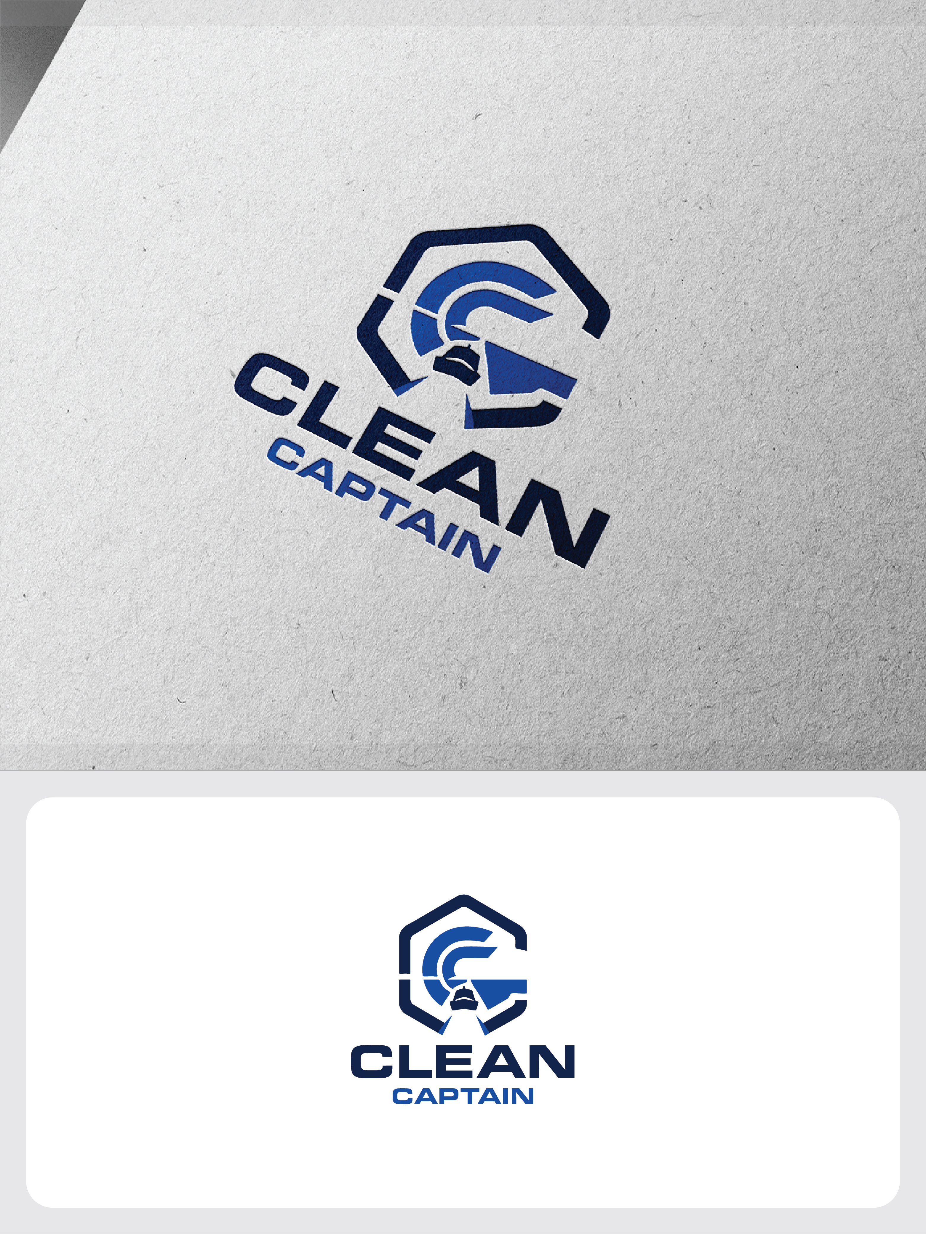 Logo Design by raju.creative for Clean Captain | Design #37487674