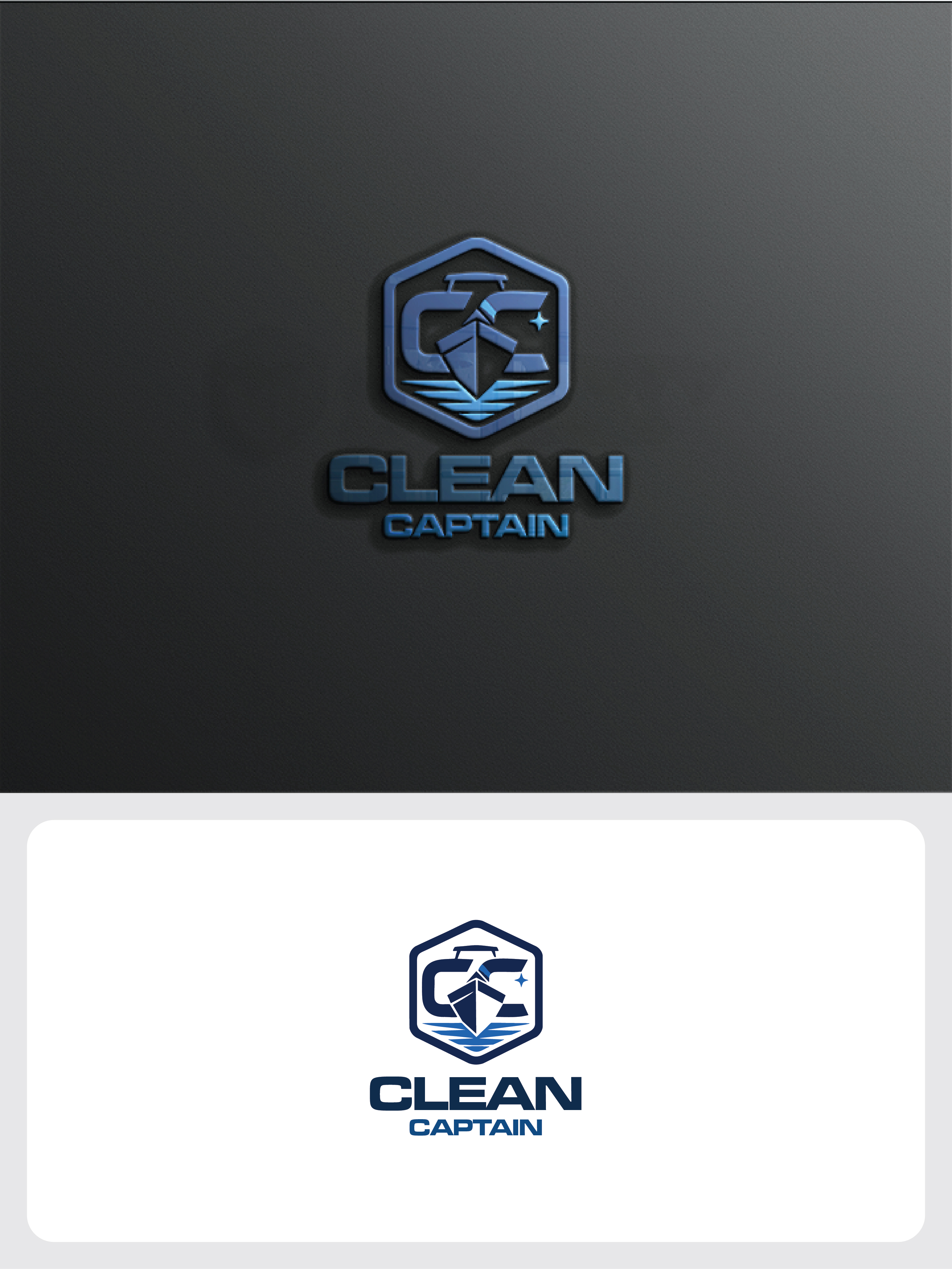 Logo Design by raju.creative for Clean Captain | Design #37487678