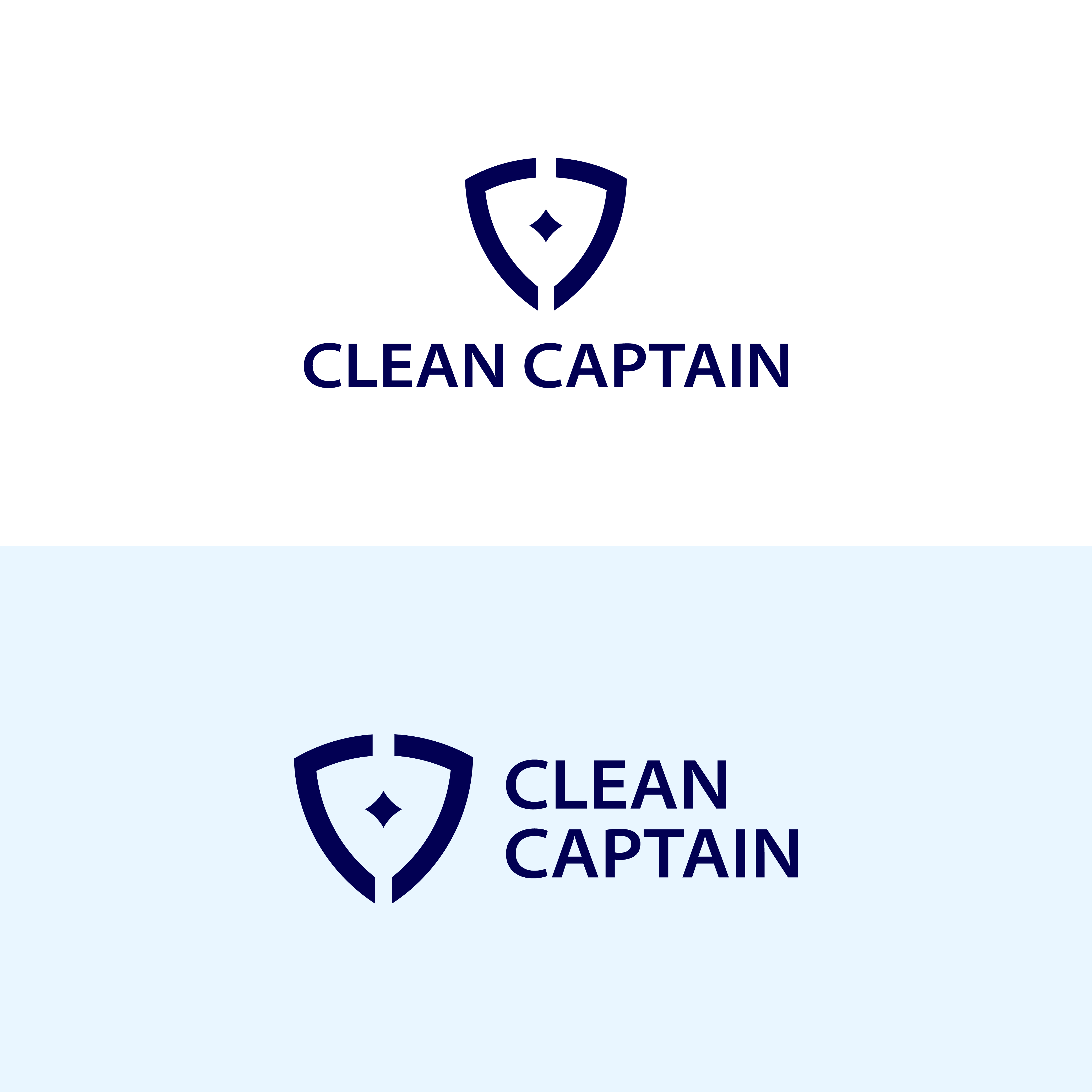 Logo Design by Bhavik Gohel for Clean Captain | Design #37493681