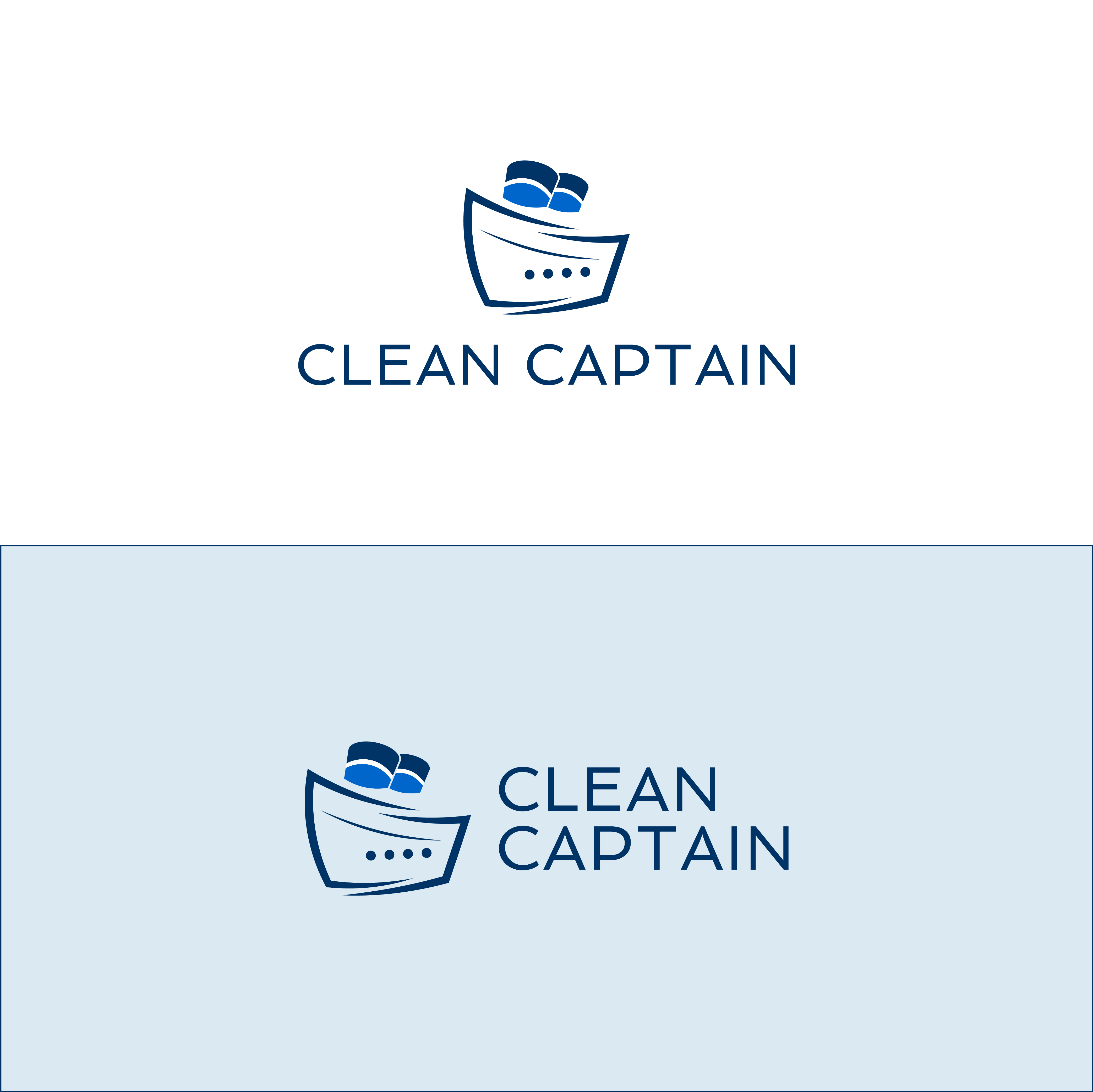 Logo Design by Bhavik Gohel for Clean Captain | Design #37493684