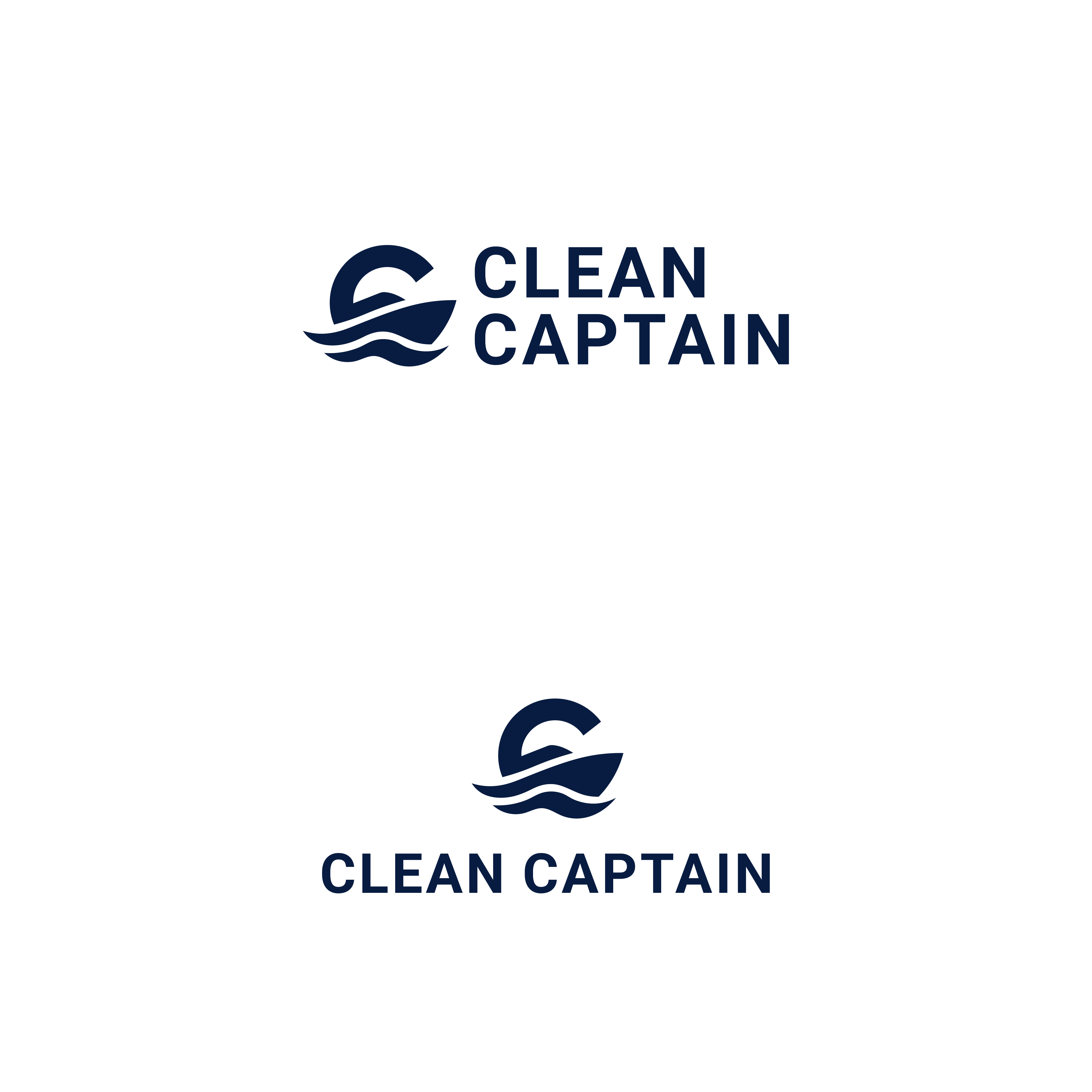 Logo Design by Bhavik Gohel for Clean Captain | Design #37493692