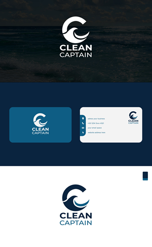 Logo Design by Annapoorna Design Co for Clean Captain | Design: #37507414