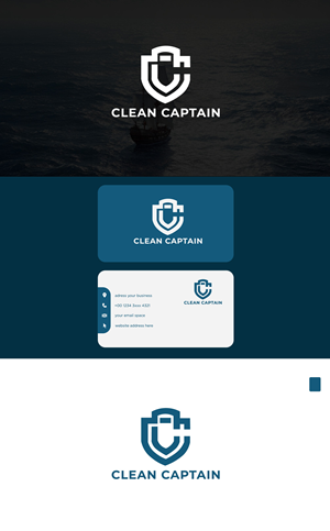 Logo Design by Annapoorna Design Co for Clean Captain | Design: #37509259