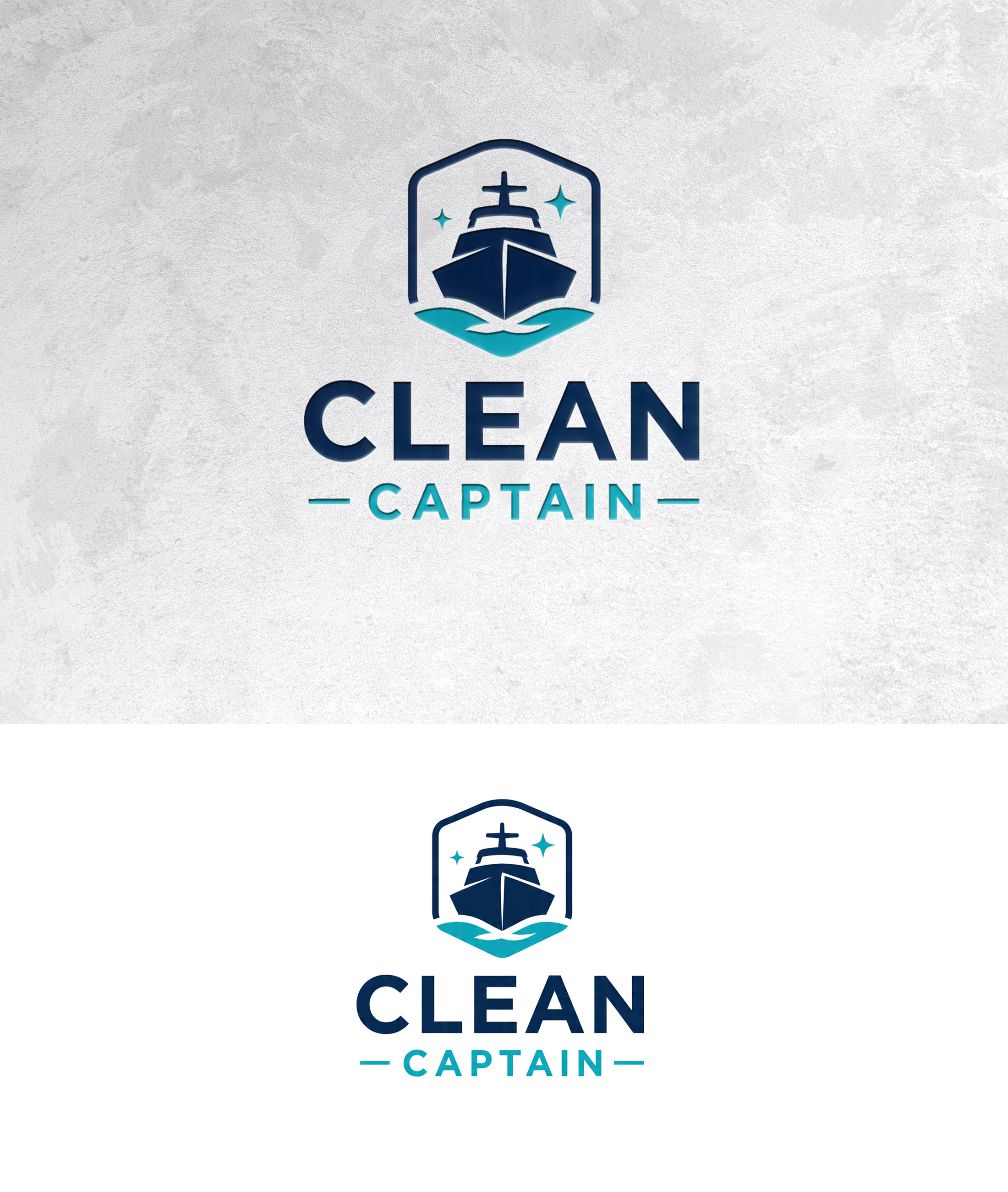Logo Design by zamdi for Clean Captain | Design #37504327