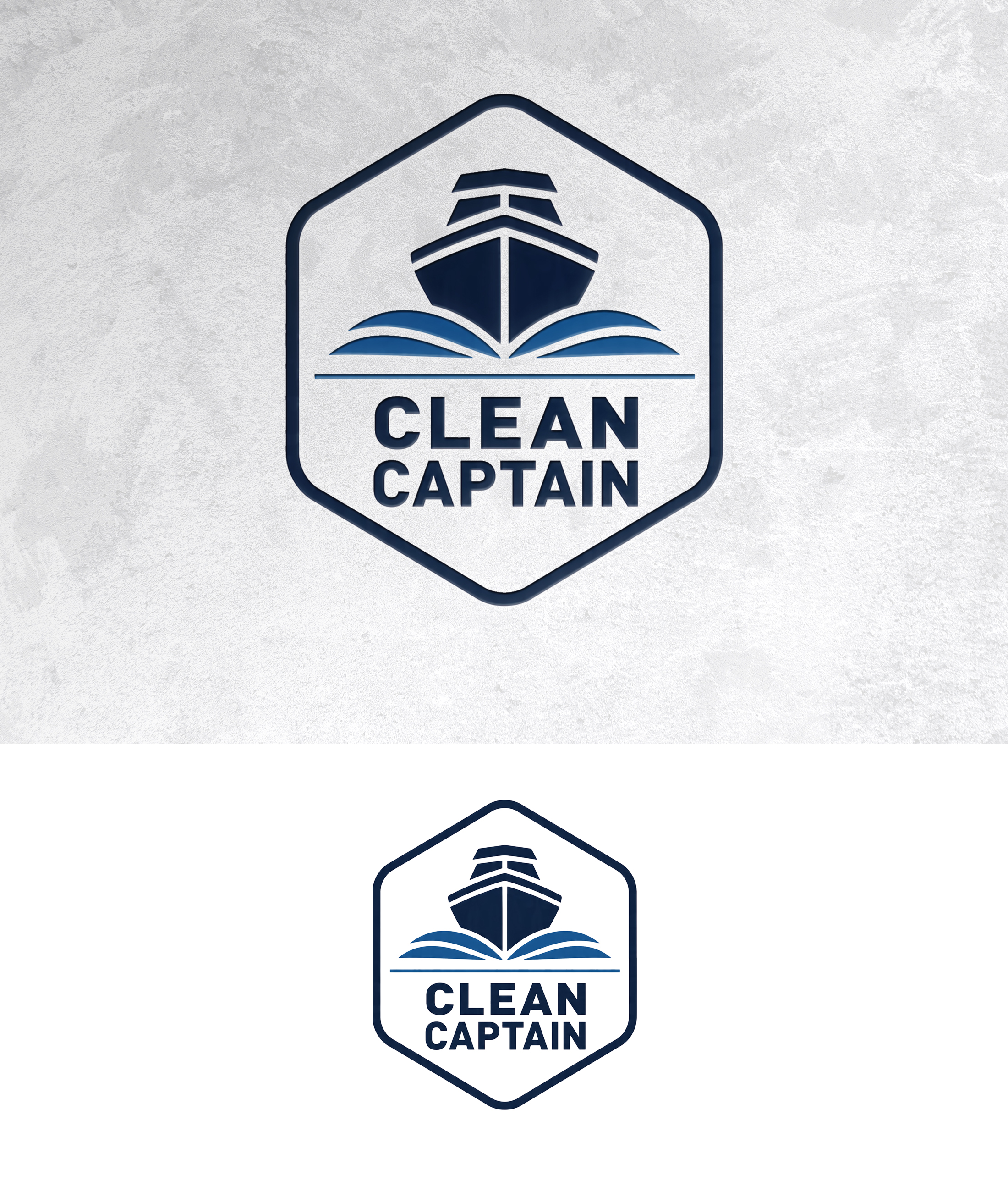Logo Design by zamdi for Clean Captain | Design #37504331