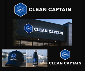 Logo Design by ARIF YULIANTO for Clean Captain | Design: #37507709
