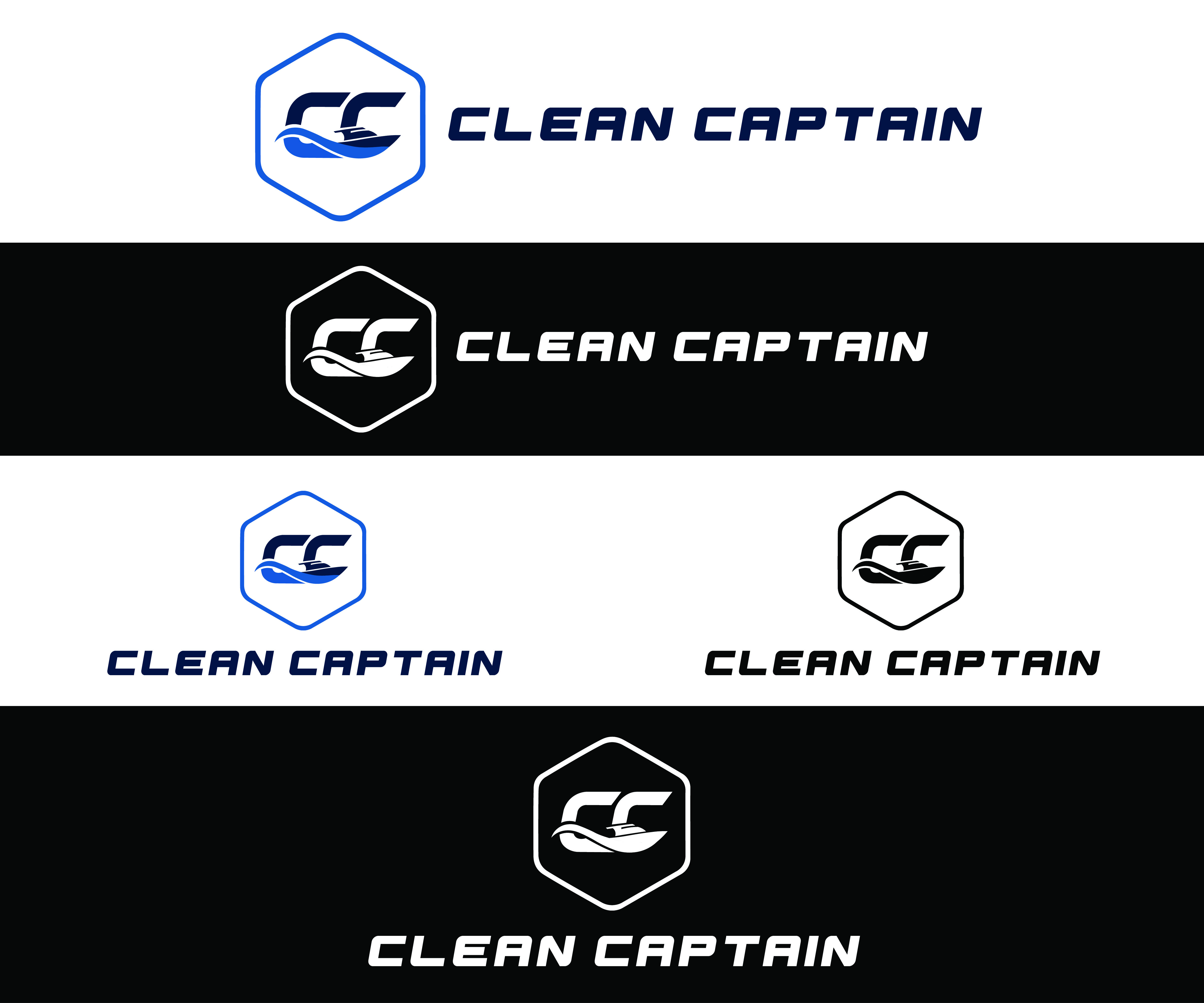 Logo Design by ARIF YULIANTO for Clean Captain | Design #37507796