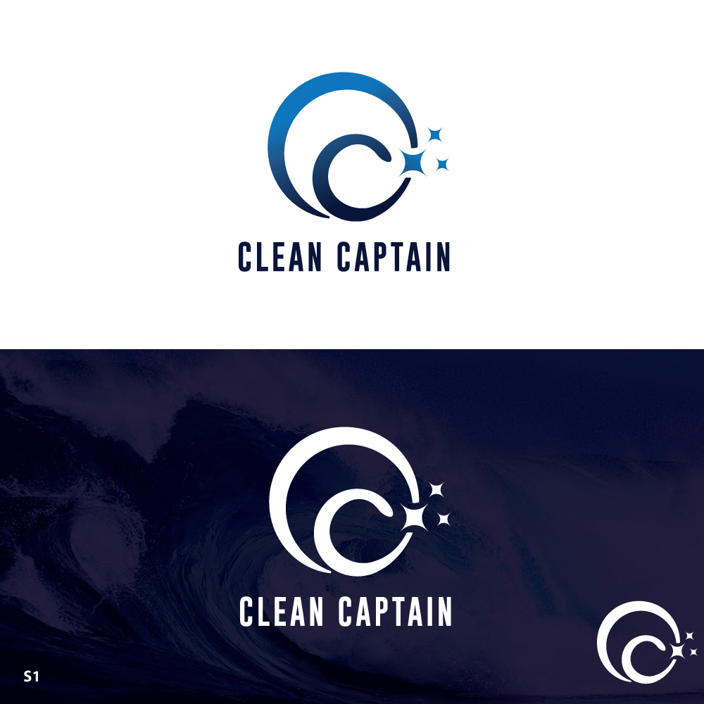 Logo Design by Sujit Banerjee for Clean Captain | Design #37487340