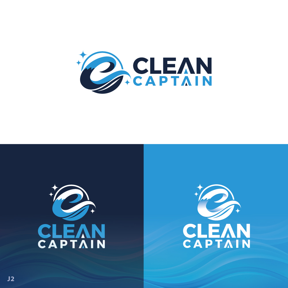 Logo Design by Sujit Banerjee for Clean Captain | Design #37487342
