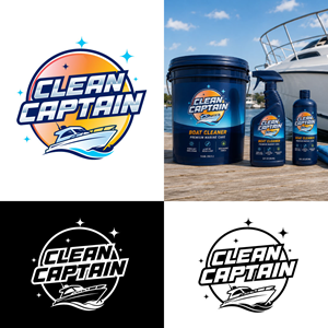 Logo Design by Timefortheweb for Clean Captain | Design: #37533974