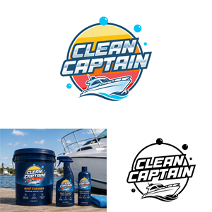 Logo Design by Timefortheweb for Clean Captain | Design: #37537569