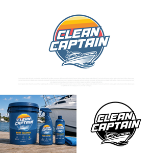 Logo Design by Timefortheweb for Clean Captain | Design: #37560288
