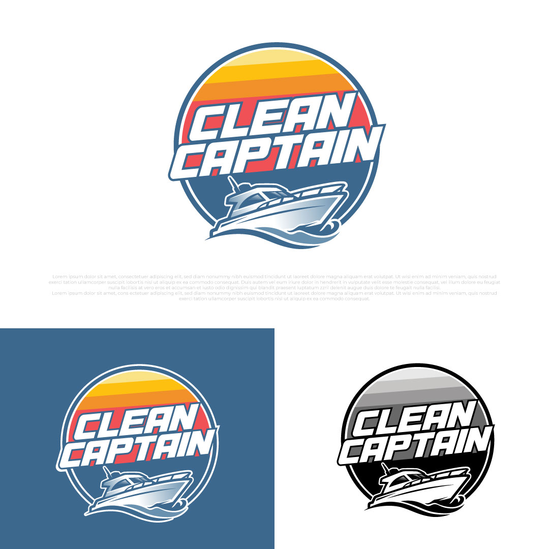 Logo Design by Timefortheweb for Clean Captain | Design #37564760