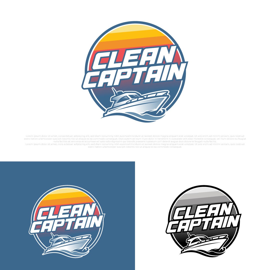 Logo Design by Timefortheweb for Clean Captain | Design #37576045