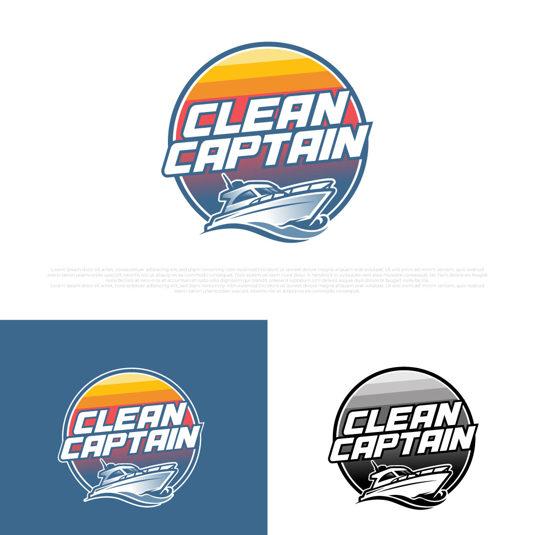 Logo Design by Timefortheweb for Clean Captain | Design: #37576047