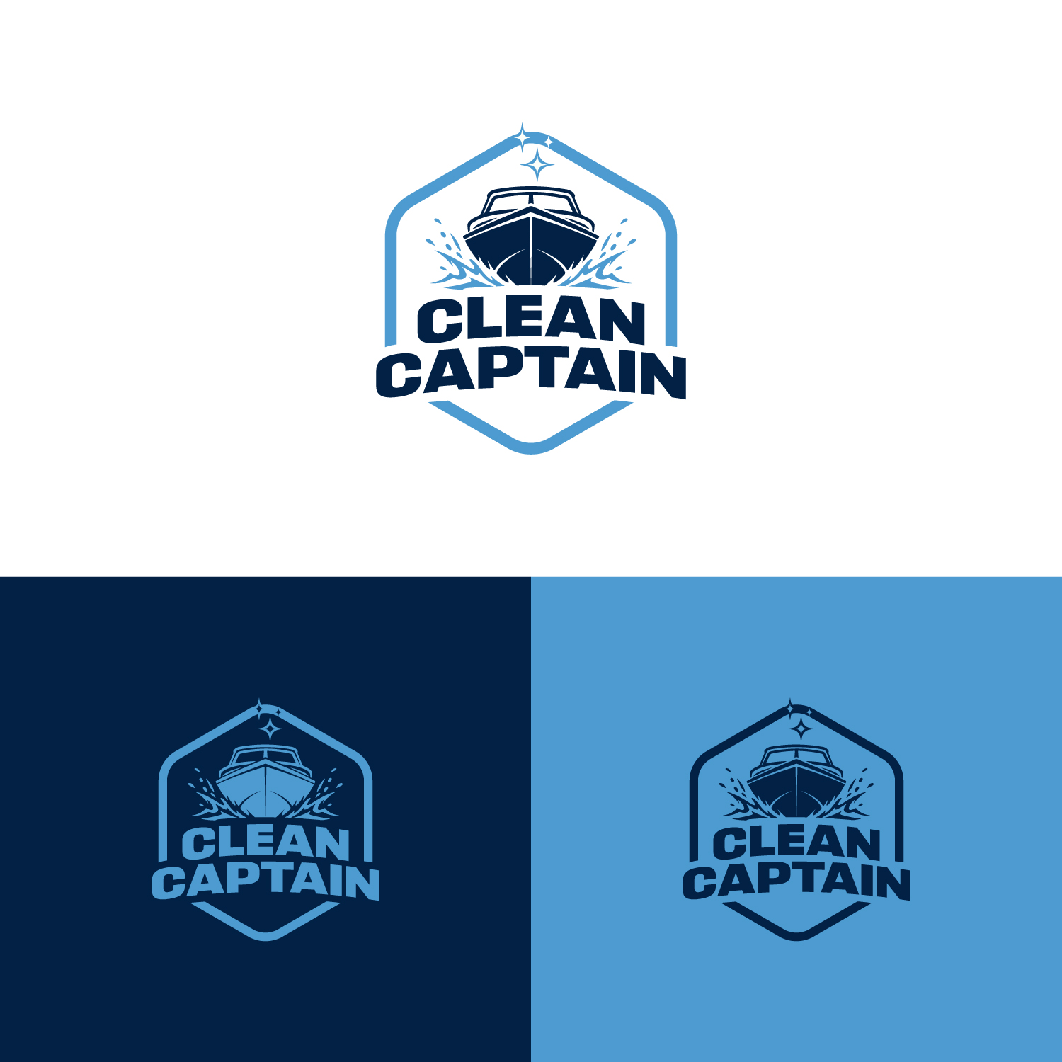 Logo Design by Maxo-Biz for Clean Captain | Design #37487531