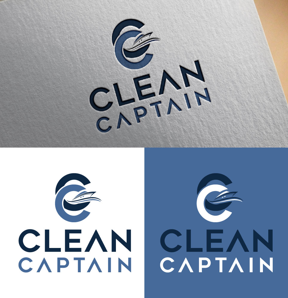 Logo Design by Chanel graphics for Clean Captain | Design #37487653
