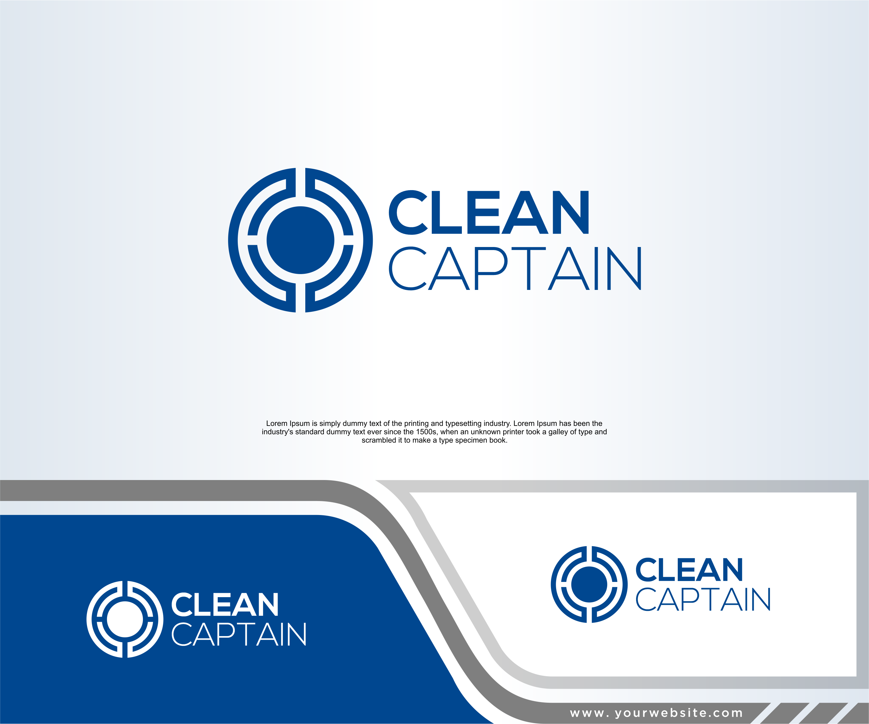 Logo Design by dobleh_creative for Clean Captain | Design #37485555