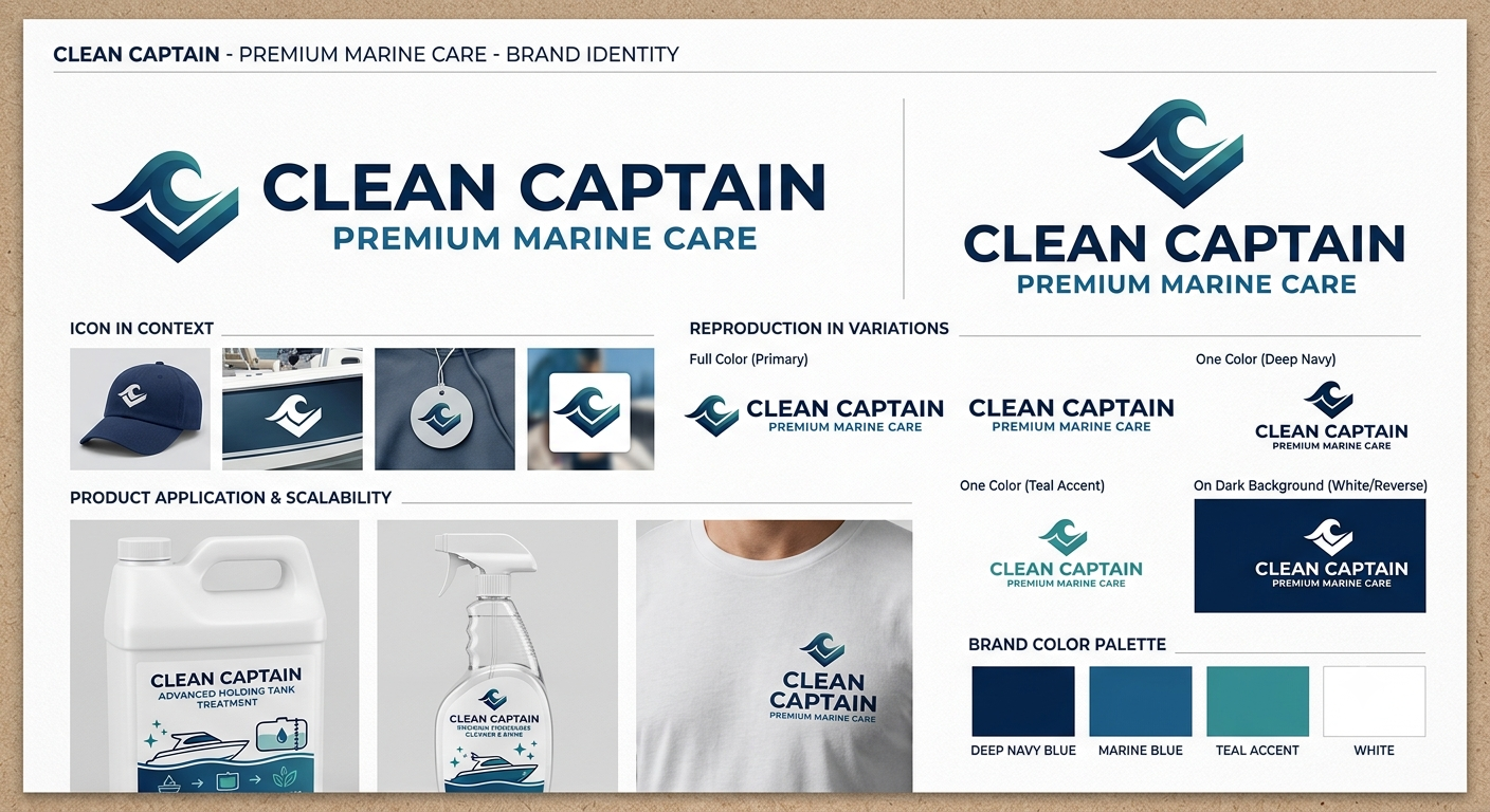 Logo Design by Aemidesigns for Clean Captain | Design #37491004
