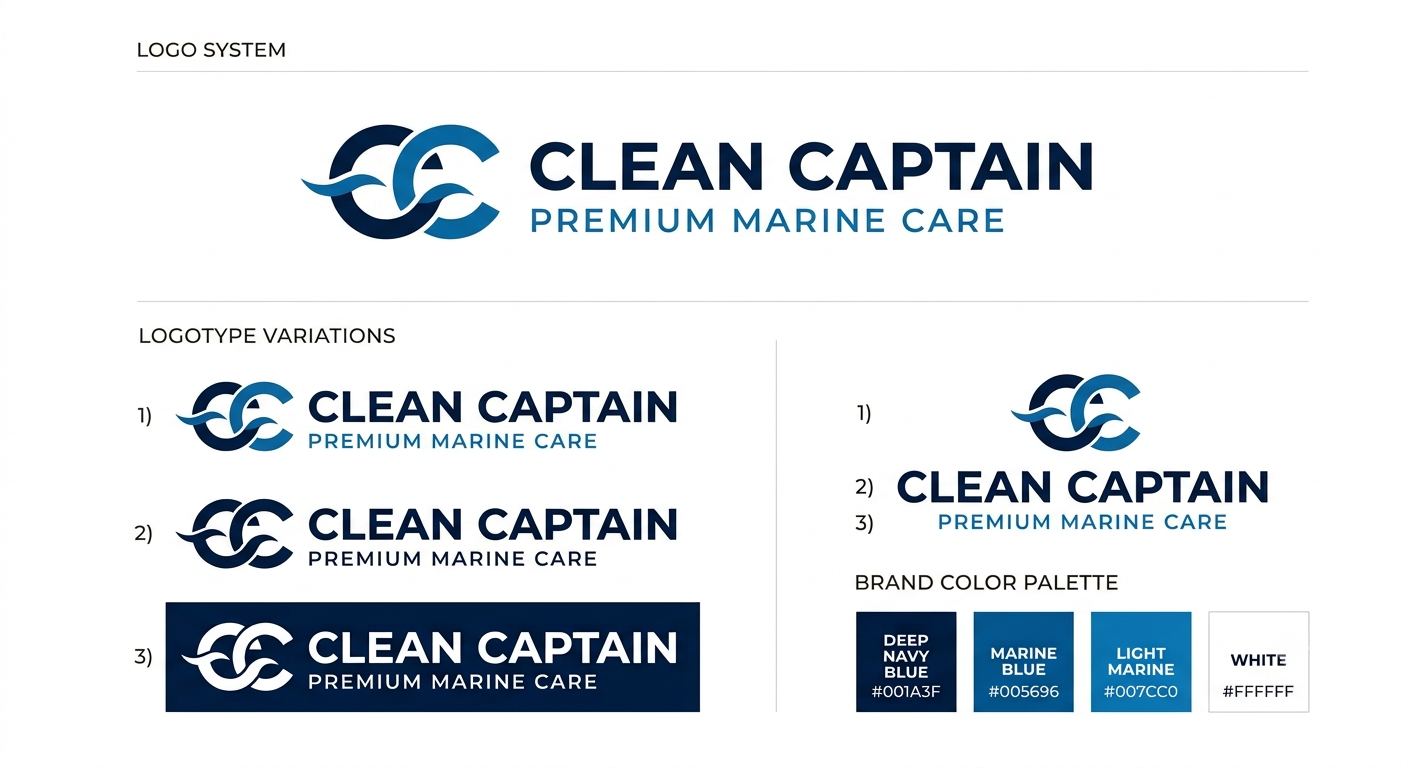 Logo Design by Aemidesigns for Clean Captain | Design #37491021