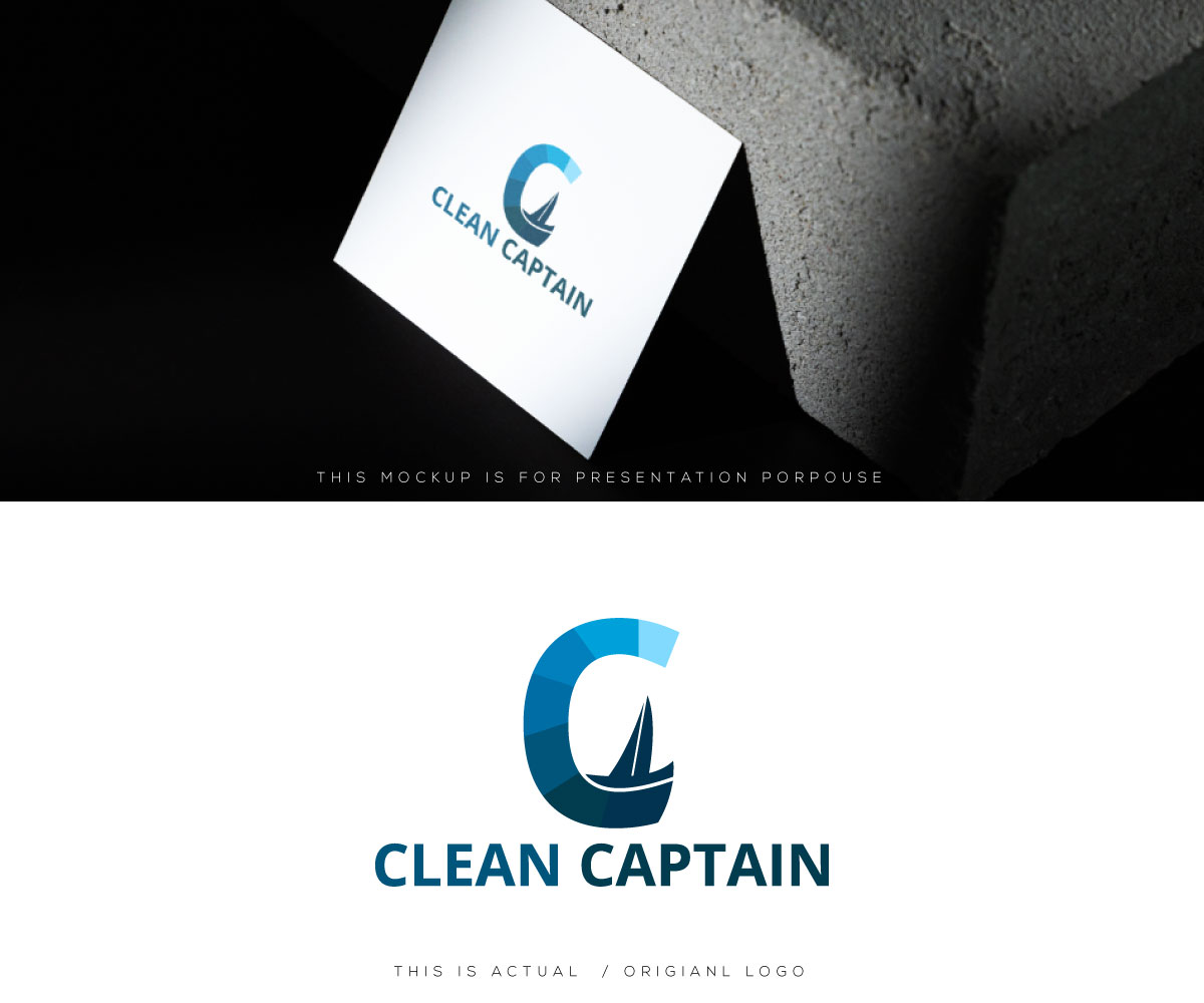 Logo Design by Ansh Design for Clean Captain | Design #37490722