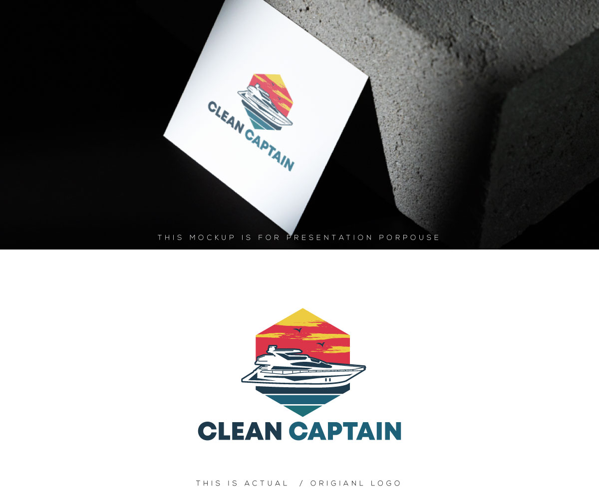 Logo Design by Ansh Design for Clean Captain | Design #37490723