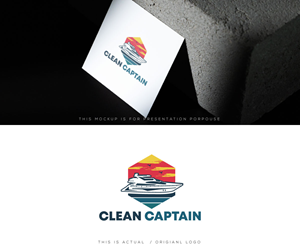 Logo Design by Ansh Design for Clean Captain | Design: #37490723