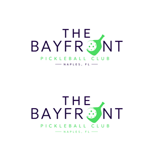 Logo-Design von Franabanana für The Bayfront Pickleball Club | Design: #37495577